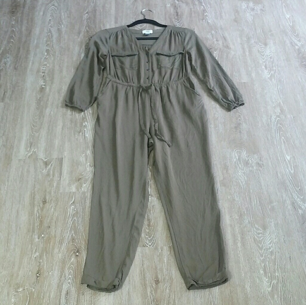 Old Navy Dark Green Jumpsuit XS